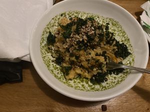 Risotto  at Laughing Seed Cafe in Asheville