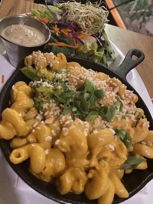 Mac n Cheese  at Laughing Seed Cafe in Asheville