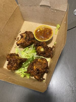 Pakuros appetizer at Laughing Seed Cafe in Asheville