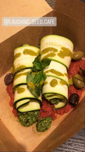 Raw GF Vegan  at Laughing Seed Cafe in Asheville