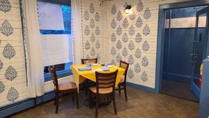 Indoor dining  at Sonny's Indian Kitchen in Chatham