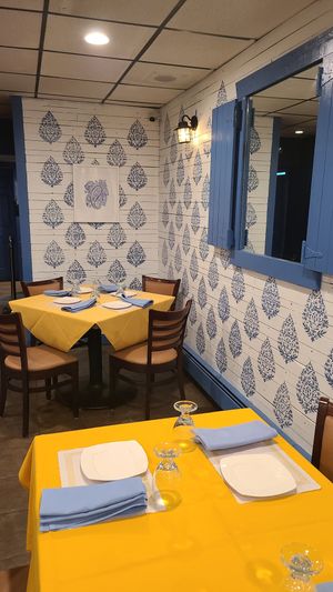 Indoor set up  at Sonny's Indian Kitchen in Chatham