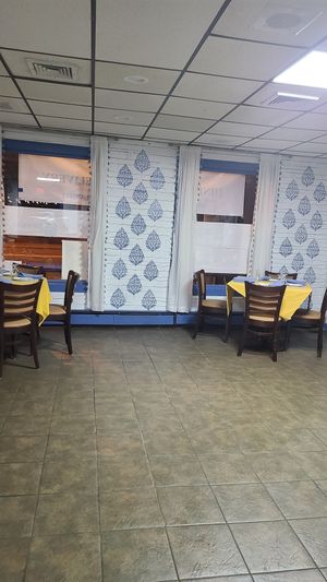 Indoor set up  at Sonny's Indian Kitchen in Chatham