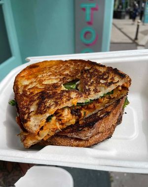 Kimchi + cauli at Plant the Seed in Hastings