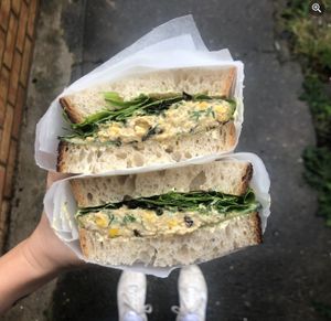 Chickpea tuna at Plant the Seed in Hastings