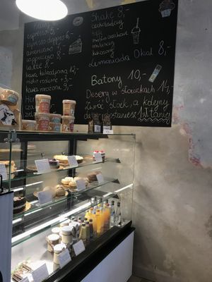 Menu at Fit Cake in Lublin