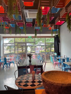 Ambience so colourful  at Rosa Mexicano in Williamstown
