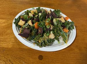 Vegan “gingy bowl”   at Kettle Lake Kitchen in Meadville