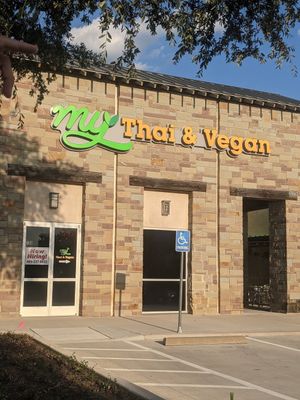 Exterior at My Thai & Vegan in Irving