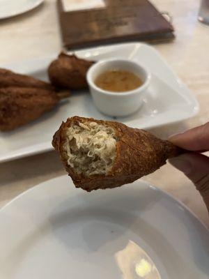 Vegan drum sticks  at My Thai & Vegan in Irving