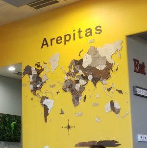 Veganzuela at Arepitas in Round Rock