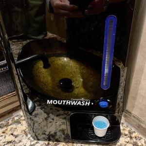 COMPLIMENTARY MOUTHWASH   at Arepitas in Round Rock