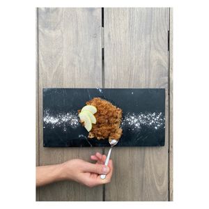 Apple Crumble at TORN in Vancouver