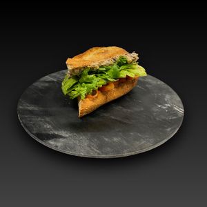 Toona Melt French Baguette at TORN in Vancouver