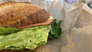 Ham and cheese  at TORN in Vancouver