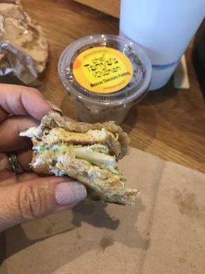 BLTA, aqua fresca and Mexican chocolate pudding. Yum!   at Chef Tanya's Kitchen in Palm Desert