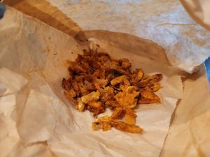 Unhappy about Fries. Unacceptable. at Chef Tanya's Kitchen in Palm Desert