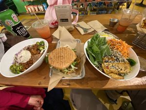 Delicious spread  at Chef Tanya's Kitchen in Palm Desert