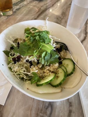 One of many salad options  at Chef Tanya's Kitchen in Palm Desert