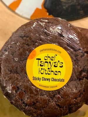 Sticky Chew Chocolate Cookie at Chef Tanya's Kitchen in Palm Desert