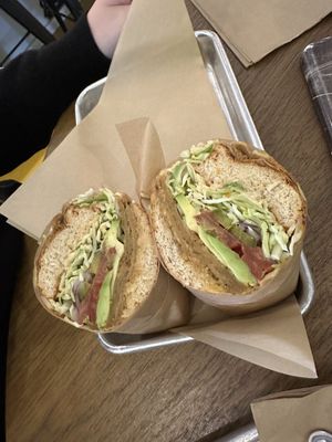 Chupacabra Chick'n Sandwhich at Chef Tanya's Kitchen in Palm Desert