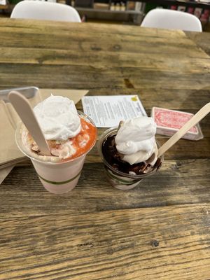 Strawberry Shortcake and Custom Haboob at Chef Tanya's Kitchen in Palm Desert
