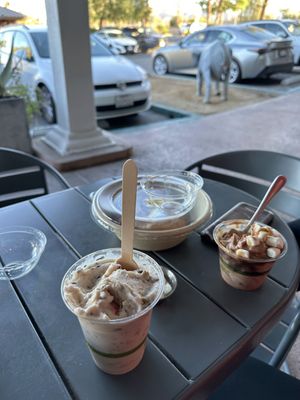 The Oswit Hiker (left) and custom (right) at Chef Tanya's Kitchen in Palm Desert