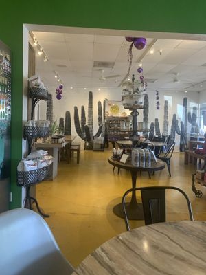 Inside Palm Desert location   at Chef Tanya's Kitchen in Palm Desert