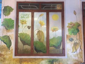 decor at Chay Dalat in Da Lat