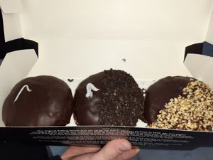Dub, cookies and cream, Ferrero at The Rolling Donut - Liffey Valley in Dublin