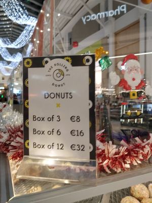Xmas at The Rolling Donut - Liffey Valley in Dublin