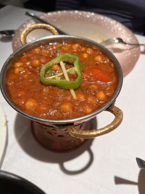 Chickpeas   at Royal Tandoori in Oviedo