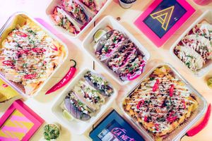 An example of the food from La Neta. at La Neta in Preston