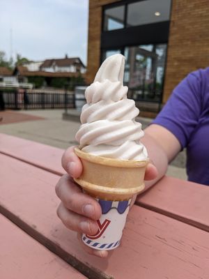 Vegan vanilla at Babe's Corner in Lansing