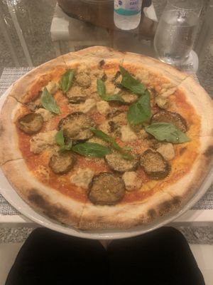 Norma pizza   at Fellini in Siem Reap