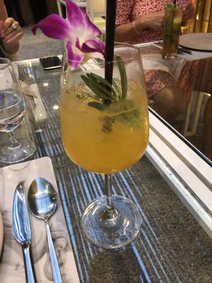limoncello spritz  at Fellini in Siem Reap