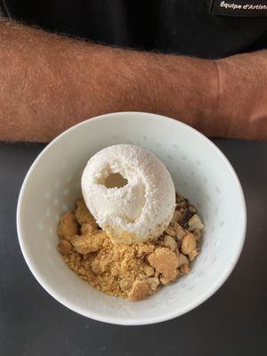 Coconut ice cream 🍨  at Rau in Malmo