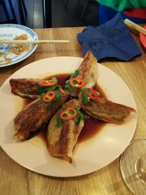 Dumplings at Rau in Malmo