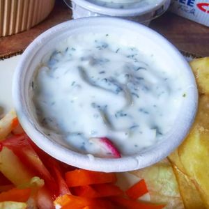 Vegan Remoulade Dip at Nordsee in Aachen