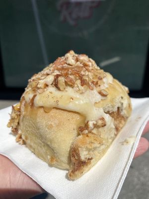 Caramel pecan roll  at Have a Roll in Antwerpen