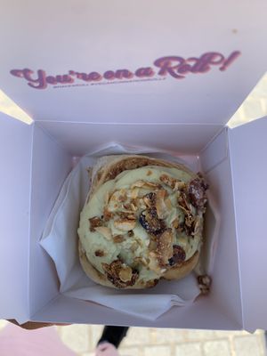Pistachio pecan roll  at Have a Roll in Antwerpen