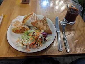   at Govinda's Cardiff in Cardiff