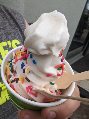 Cake batter with sprinkles at Niu Soft Serve in Honolulu