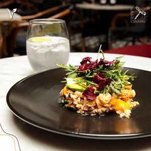 ¿Ya conoces nuestra variedad de platillos veganos?
Ven y prueba nuestra Tártara de soya texturizada at La Route Des Vins Cholula in San Andres Cholula