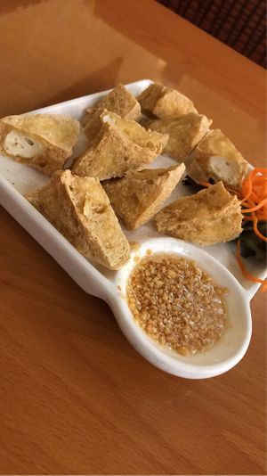 fried tofu  at Napa Thai Cuisine in Lexington