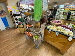 Small selection of organic fruit/veggies.  at Farmer's Natural Foods in Hinesville