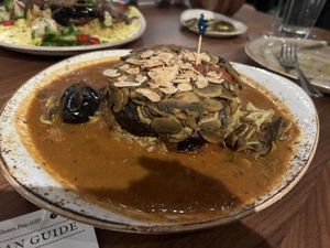 M’shakaleh vegan  at DishDash in Sunnyvale