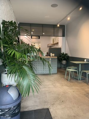 Inside  at Green Cup in South Yarra