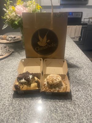   at Cinnaholic in Frisco