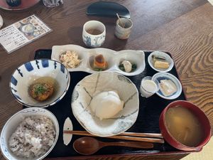 Summer course menu at Bean Fudokoro Umedaya お豆ふ処うめだ屋 in Saitama